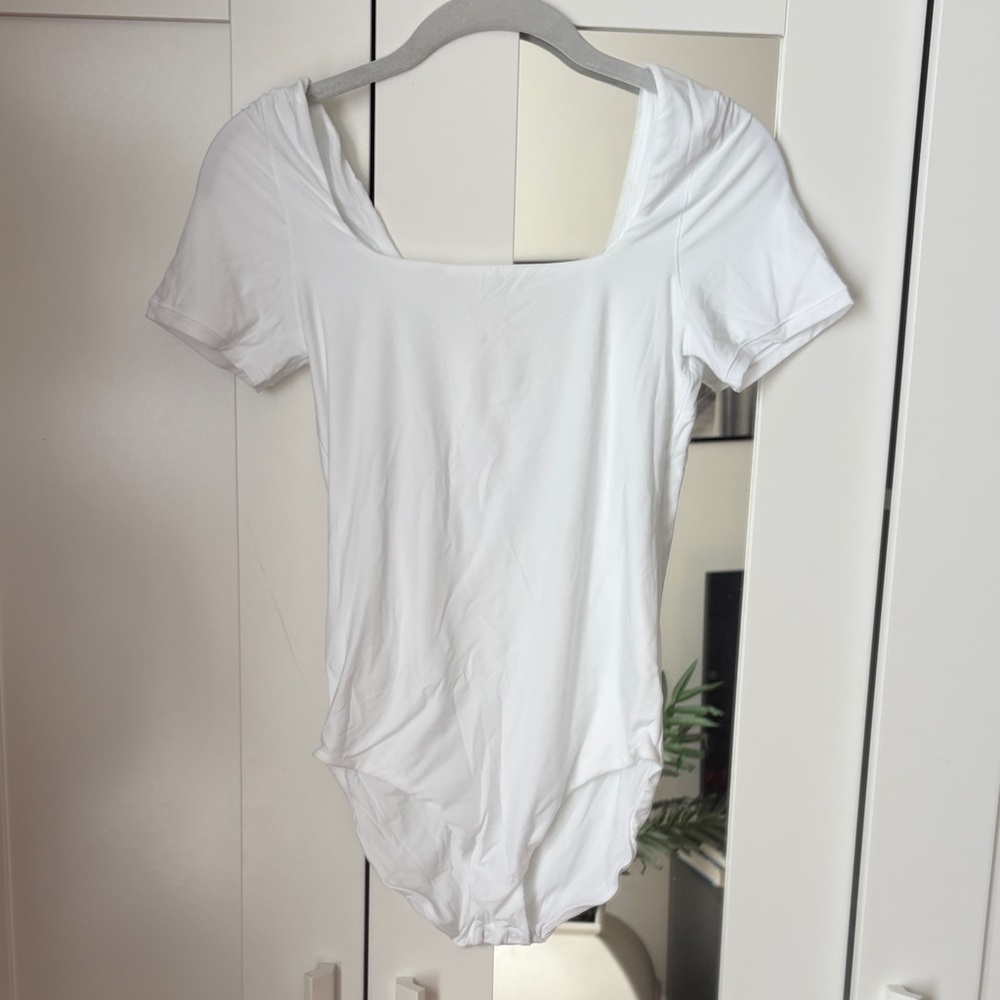 Aerie White Women's Bodysuit
